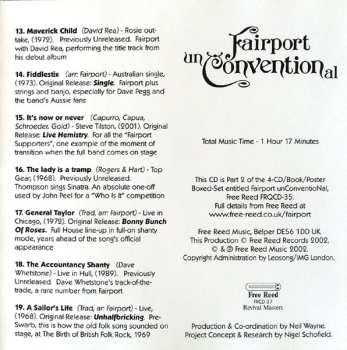 4CD/Doos Fairport Convention: Fairport Unconventional