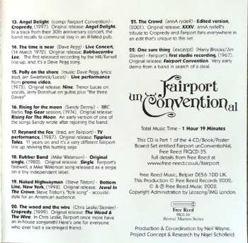 4CD/Doos Fairport Convention: Fairport Unconventional