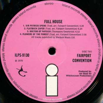 LP Fairport Convention: Full House