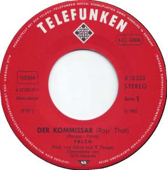 SP Falco: Der Kommissar / Helden Von Heute