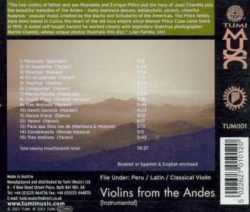 CD Familia Pillco: Violins From The Andes (Instrumental)