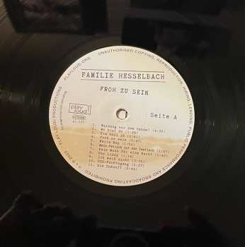 2LP Familie Hesselbach: Froh Zu Sein & 8-EP-Sampler LTD