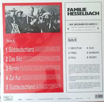 LP Familie Hesselbach: Sueddeutschland & Der Untergang Des Hauses H. LTD