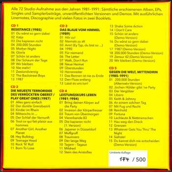 5CD/Doos Family 5: Wir Bleiben - Alle Studio-Aufnahmen 1981-1991 LTD | NUM