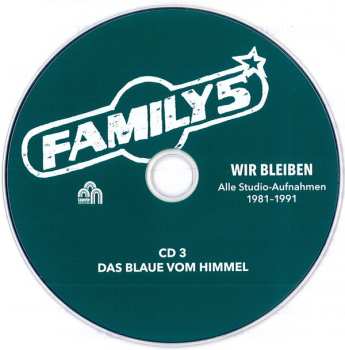 5CD/Doos Family 5: Wir Bleiben - Alle Studio-Aufnahmen 1981-1991 LTD | NUM