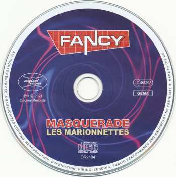 CD Fancy: Masquerade (Les Marionnettes)