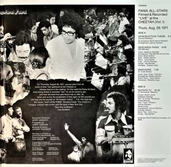 LP Fania All Stars: "Live" At The Cheetah (Vol. 1) CLR | LTD