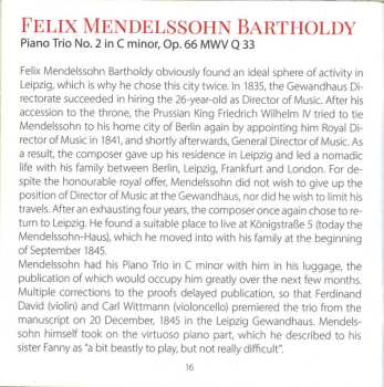 CD Felix Mendelssohn-Bartholdy: Klaviertrios