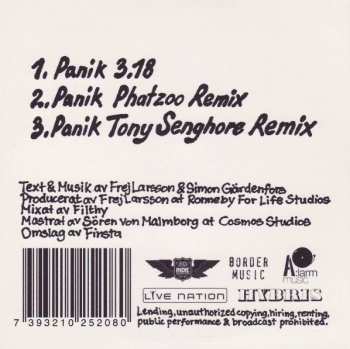 CD Far & Son: Panik