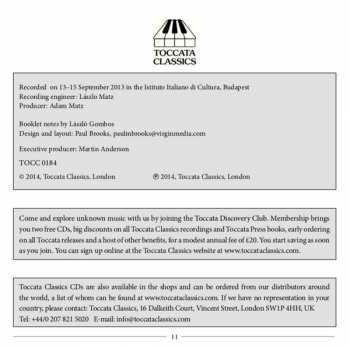 CD Liszt Ferenc Chamber Orchestra: Orchestral Music Volume Two: Music For String Orchestra
