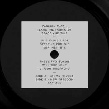 Album Fashion Flesh: Atoms Revolt