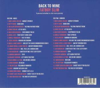 2CD Fatboy Slim: Back To Mine