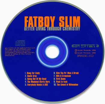 CD Fatboy Slim: Better Living Through Chemistry