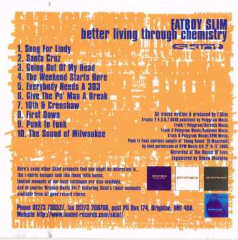 CD Fatboy Slim: Better Living Through Chemistry