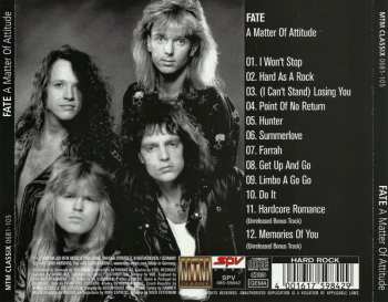 CD Fate: A Matter Of Attitude