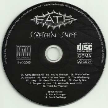 CD Fate: Scratch'n Sniff