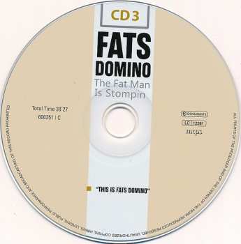 10CD/Doos Fats Domino: The Fat Man Is Stompin'