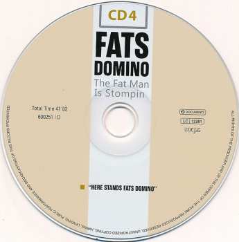 10CD/Doos Fats Domino: The Fat Man Is Stompin'