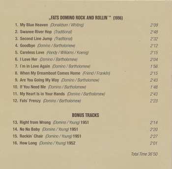 10CD/Doos Fats Domino: The Fat Man Is Stompin'