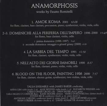 CD Fausto Romitelli: Anamorphosis