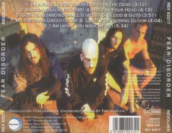CD Fear Disorder: In A Rage