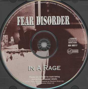 CD Fear Disorder: In A Rage