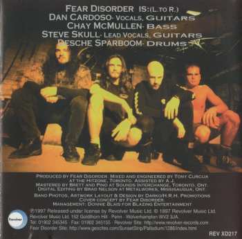 CD Fear Disorder: In A Rage