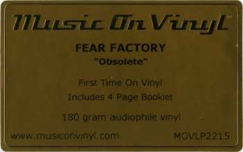 LP Fear Factory: Obsolete
