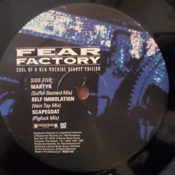 3LP Fear Factory: Soul Of A New Machine DLX | LTD | NUM