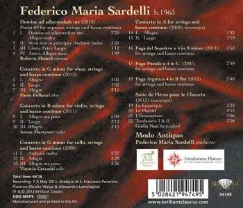 CD Modo Antiquo: Baroque Concertos | Psalm | Chamber Music
