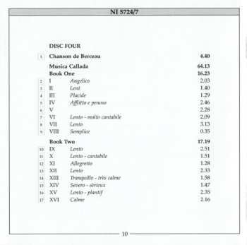 4CD Frederic Mompou: The Piano Music