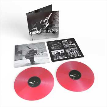 LP Feeder: The Singles (transparent Pink Vinyl)