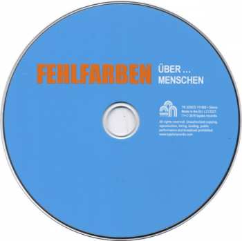 CD Fehlfarben: Über ... Menschen