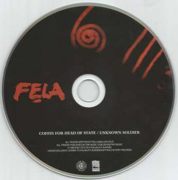 CD Fela Kuti: Coffin For Head Of State / Unknown Soldier