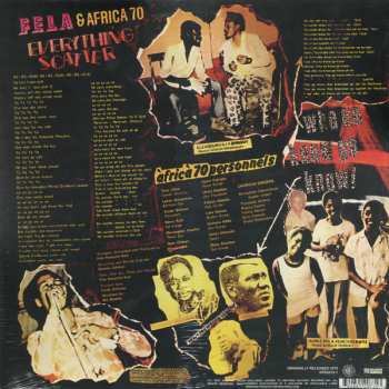 LP Fela Kuti: Everything Scatter