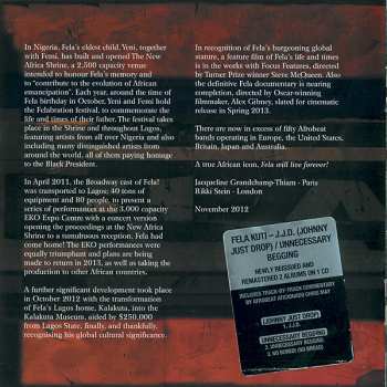 CD Fela Kuti: J.J.D. / Unnecessary Begging