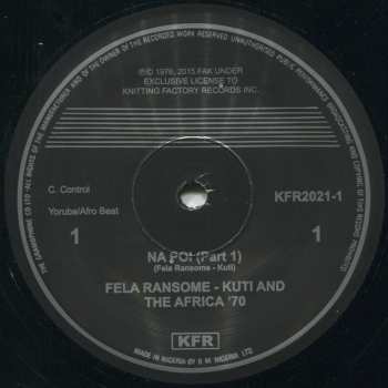 LP Fela Kuti: Na Poi
