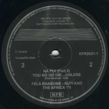 LP Fela Kuti: Na Poi