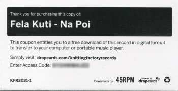 LP Fela Kuti: Na Poi
