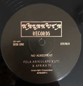 LP Fela Kuti: No Agreement