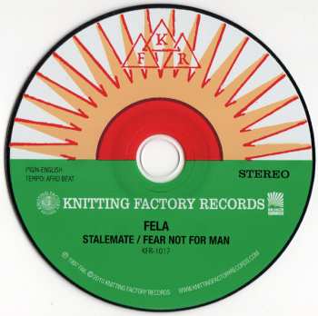 CD Fela Kuti: Stalemate / Fear Not For Man