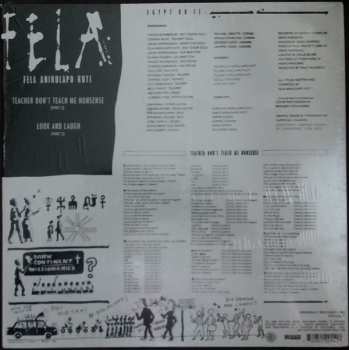 LP Fela Kuti: Teacher Don't Teach Me Nonsense