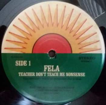 LP Fela Kuti: Teacher Don't Teach Me Nonsense