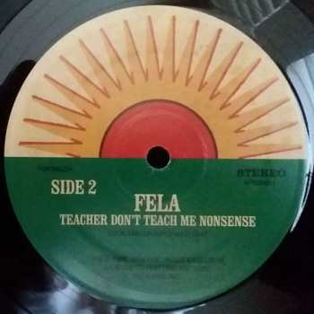 LP Fela Kuti: Teacher Don't Teach Me Nonsense