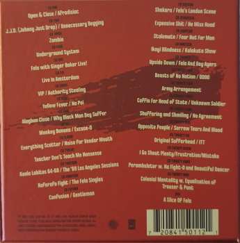 29CD/DVD/Doos Fela Kuti: The Complete Works Of Fela Anikulapo-Kuti DLX | LTD