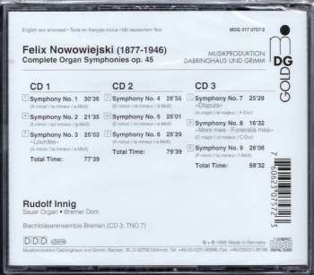 3CD Rudolf Innig: Complete Organ Symphonies