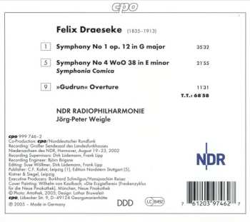 CD NDR Radiophilharmonie: Symphonies 1 & 4; Gudrun Overture
