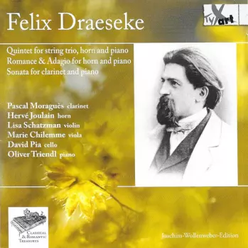 Quintet For String Trio, Horn And Piano / Romance & Adagio For Horn And Piano / Sonata For Clarinet And Piano