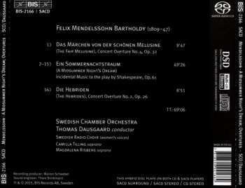 SACD Felix Mendelssohn-Bartholdy: A Midsummer Night's Dream / The Hebrides / The Fair Melusine