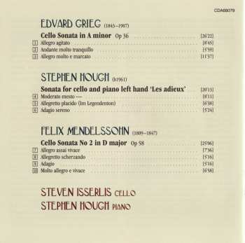 CD Edvard Grieg: Cello Sonatas